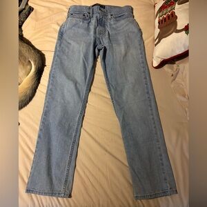 Hollister Men's Denim Straight Jeans - Light Blue